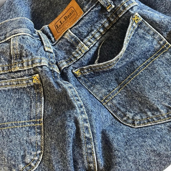 VTG L.L. Bean High Rise Jeans — Union Made | 24” - Picture 5 of 14